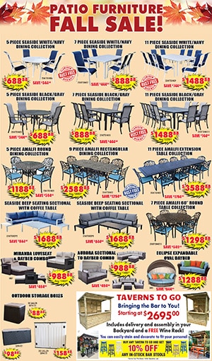 Patio Furniture Sale